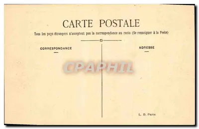 Paris — O Senado e o Jardim do Luxembourg — L. D. — Verso