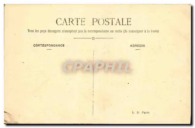 Paryż — Wielki Pałac na Champs-Élysées — L. D. — Rewers