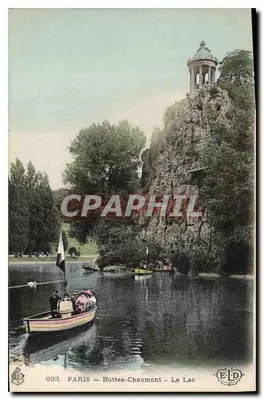 Paris - Buttes-Chaumont - O Lago — Editor ELD, n° 693