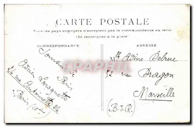 Paris — Katedra Notre-Dame — Wydawca niezidentyfikowany, numer serii nieodczytelny — Rewers
