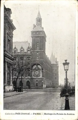 Paris — Relógio do Palácio de Justiça — Coleção Petit Journal