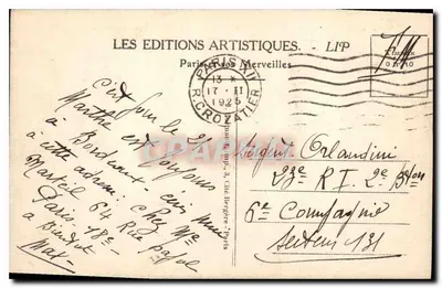 PARIS — Widok na Avenue des Champs-Élysées z Arc de Triomphe de l'Étoile — LIP, n°249 — Rewers