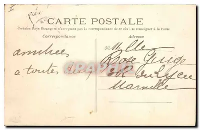 Paryż — Rue de Rivoli — C.M. n°8 — Rewers