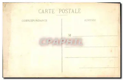 Basílica del Sagrado Corazón de Montmartre — París — editor no identificado, n° de serie 019 — Reverso