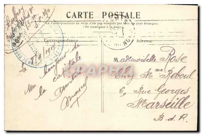 Paryż — Arc de Triomphe — wydawca nieodczytelny — Rewers