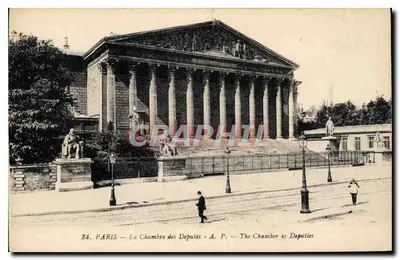 Paris — A Câmara dos Deputados — J. Cornault e E. Papeghin, editores, Paris
