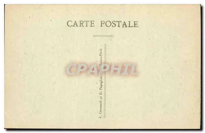 Paris — A Câmara dos Deputados — J. Cornault e E. Papeghin, editores, Paris — Verso