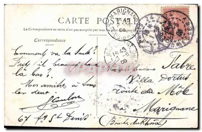 Paris — Avenida central do jardim das Tuileries — Verso