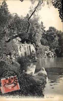Bois de Boulogne — A Cascata — ND Fot.