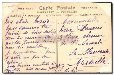 Bois de Boulogne — A Cascata — ND Fot. — Verso