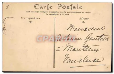 Paris — A Catedral, Igreja Notre-Dame — M.B. — Verso