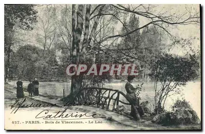 Paris - Bois de Vincennes - O Lago — Editora Catherine, n° 427