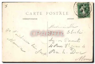 Paryż — Katedra Notre-Dame — J. H. nr 19 — Rewers