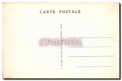 Notre-Dame w Paryżu — Plac Parvis — L. Boisson, wydawca, 50, rue du Temple, Paryż — Rewers