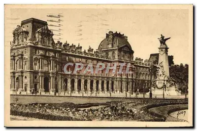 Pavilhão de Rohan e Monumento de Gambetta — Jardim das Tuileries — Éditions d'Art Vignon, n°86