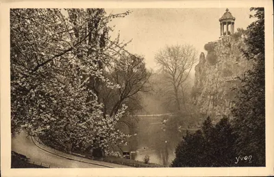 O Parque das Buttes Chaumont — Paris — Editado pelos Estabelecimentos YVON, Paris