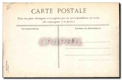Lyon — Le pont suspendu et l'église Saint-Georges — L.V.&C° — Verso