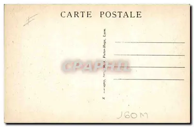 LYON — Most Tilsitt, L'Antiquaille — Karta pocztowa Stara pocztówka — Rewers