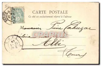 Lyon — Most Kolegiacki i Dach Szpitala św. Anny — S. F. PARIS — Rewers