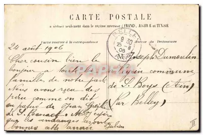 LYON - Coteau Sainte-Foy - El Puente de la Ferrocarril — H. L. 42 — Reverso