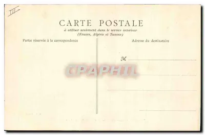 Lyon — Avenida do Parque e Coteau Saint-Clair — B. R., Paris — Verso