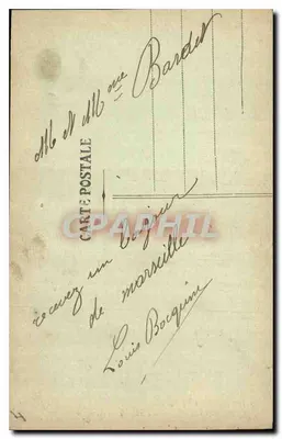 Marseille — Pomnik Zmarłych i Reform — wydawca nieznany — Rewers