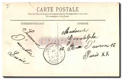 Marsella — La Iglesia de los Reformados — LL. — 182 — Reverso