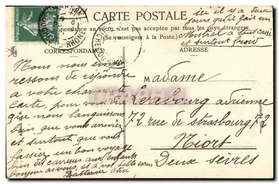 Marseille — Arc triumfalny (Porte d'Aix) — Rewers