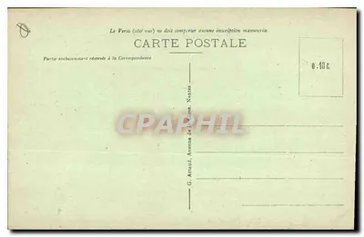 Marsylija — Porta Aix — wydawca G. Artaud, Nantes, nr 159 — Rewers