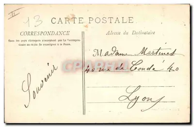 Marseille - Porte d'Aix — Wydawnictwo Samaritaine, nr 14 — Rewers