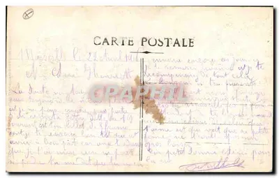 MARSEILLE - Porte d'Aix — Arc triumfalny z inskrypcją 'À LA MÉMOIRE DE MARCELLE RICORDALLO' — Wydawca: Wyd. G. C. Compagnie — Rewers