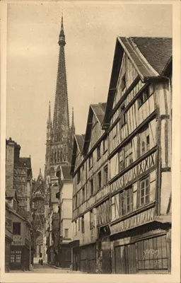 Rouen — Stara ulica — Wydawnictwo Art YVON