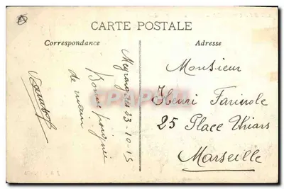 Aix-en-Provence — Interior of the Monument Sec — L. B. Bruais, Publisher — Back