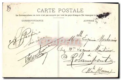 Aix-en-Provence — Vista Geral do Tombeau Sec — Coleção Jaussaud, Aix — Verso