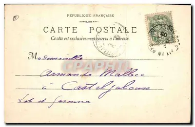 Aix-en-Provence — Algemene uitzicht van het Tombeau Sec — E. Jaussaud, Uitgever, n°46 — Achterkant