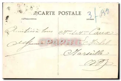 AIX-EN-PROVENCE — Vista general del Tombeau Sec — Coll. Jaussaud — n°46 — Reverso