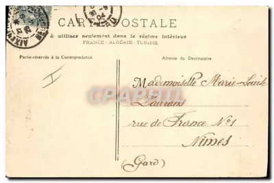 Museo de Historia Natural — Boulevard du Roi Renée — Aix-en-Provence — colección Jaussaud — Reverso