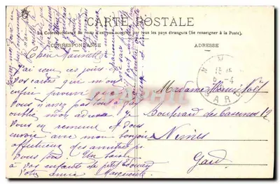 Aix-en-Provence — Vista geral do Túmulo Seco — Coll. Jaussaud, Aix — Verso