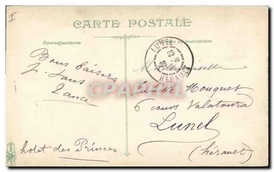 Marsella — D. de la Garde — editor A. D. de la Garde — Reverso