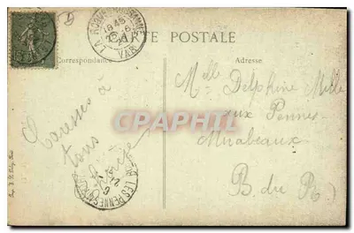 Montrieux-le-Jeune — Le Gapeau — Wydawca C.D. n°18 — Rewers