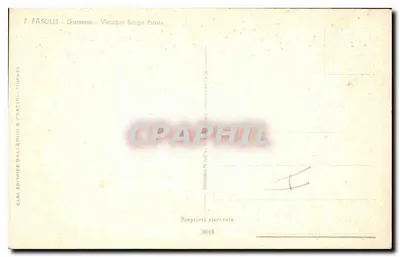 Garesmo - Stare Miasto Borgo Piave — F. FASOLIS, seria 9018 — Rewers