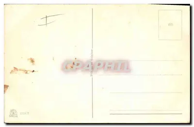 Scène lacustre avec voiliers — éditeur ASOJA SPECIAL, n° 886 — Rewers