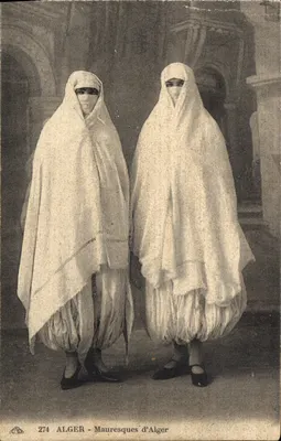 Algéroises de Argel — Maurescas de Argel — editor não identificado, n° 274