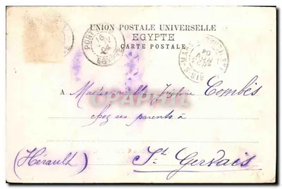 Palácio Holandês em Port Said — editor desconhecido, n° 721 — Verso