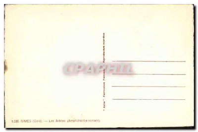 Nîmes — Arene (Amfiteatr rzymski) — Rella — Rewers