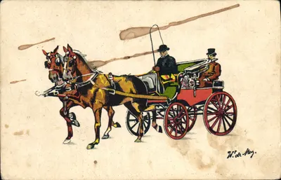 Coupé a dois cavalos — W. de Moy — Série 137 C. T. & Cie, à G.