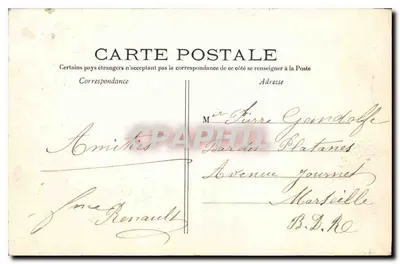 Paris - Bois de Boulogne - A Coluna — editor C. Monceau, n° 28 — Verso