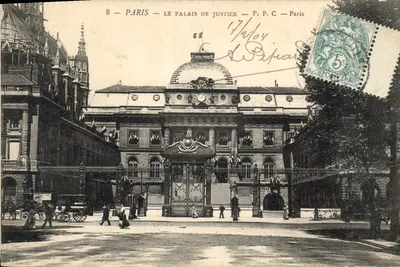 Paris — O Palácio de Justiça — P.P.C. Paris