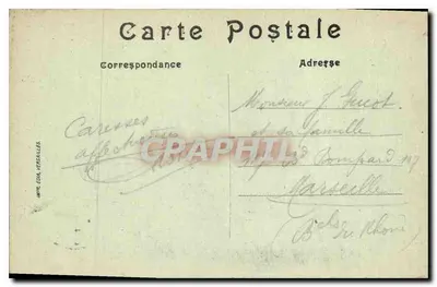 Paris — La Gare du Quai d'Orsay — Éditeur : IMP. EGM. VERSAILLES — Verso