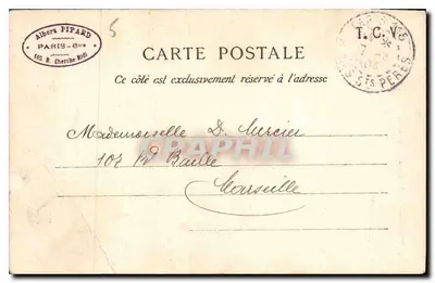 Paris — Val-de-Grâce — C.L.C. — Verso